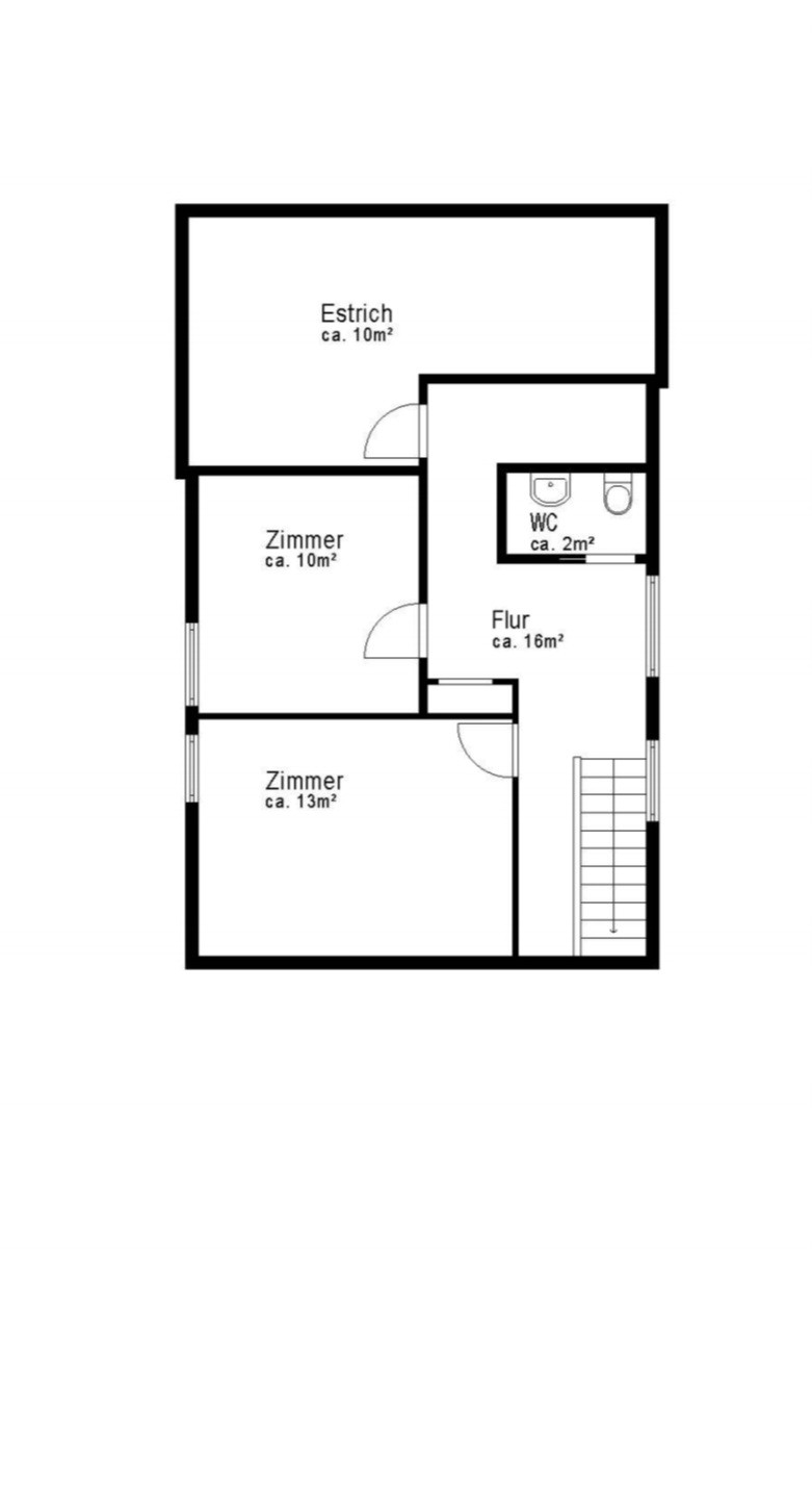4 rooms single house