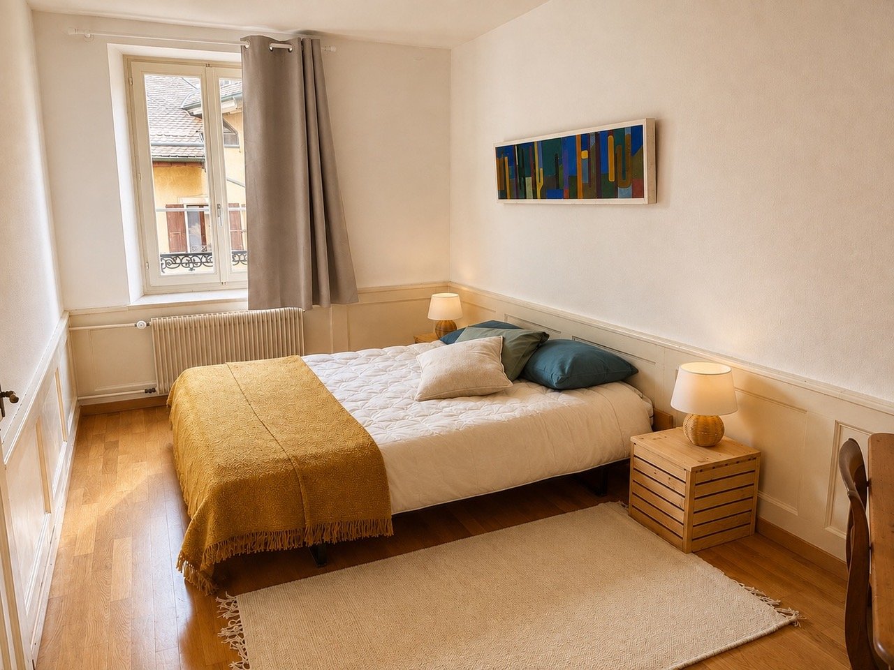 3 ½ rooms furnished flat