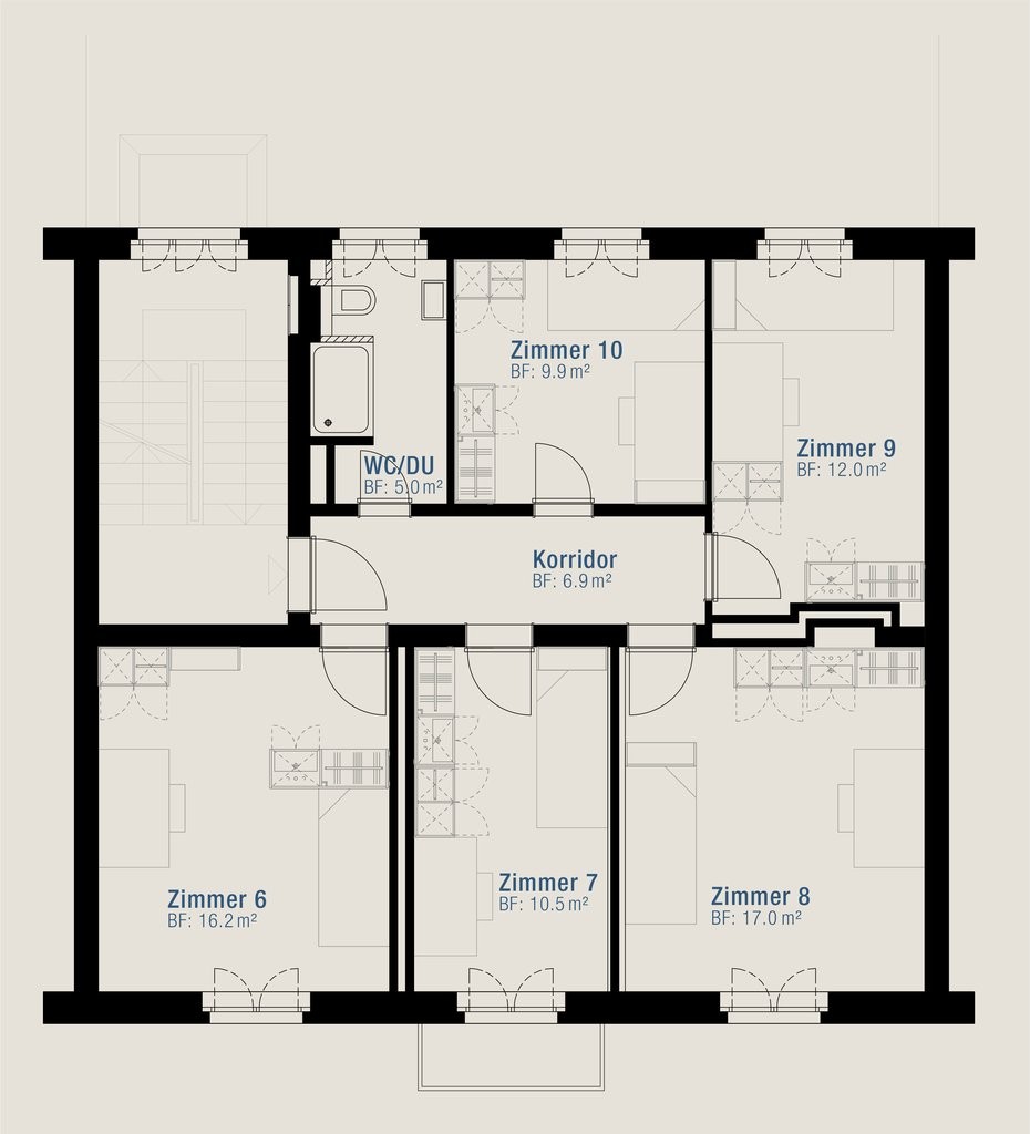 1 room furnished flat, Foto 7 von 9