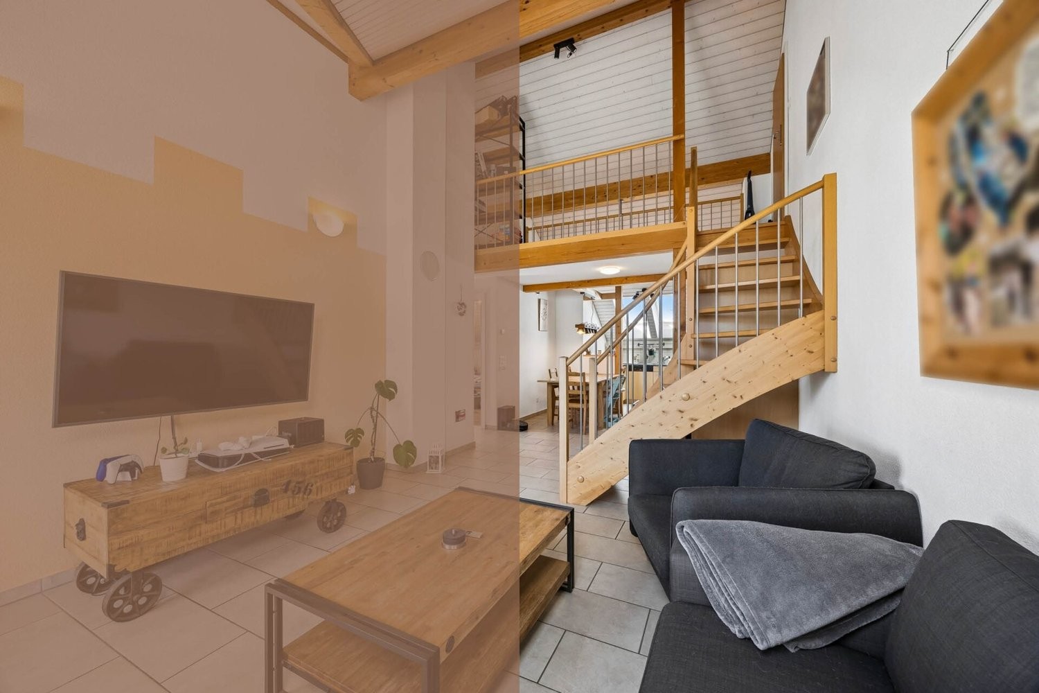 4 ½ rooms roof flat