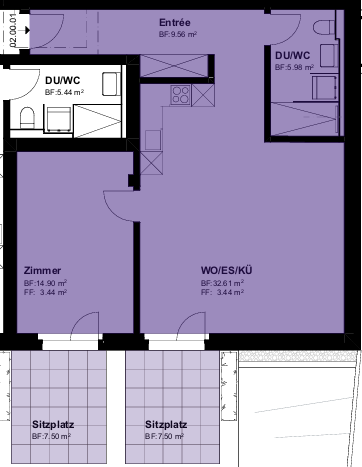 2 ½ rooms apartment, Foto 5 von 5