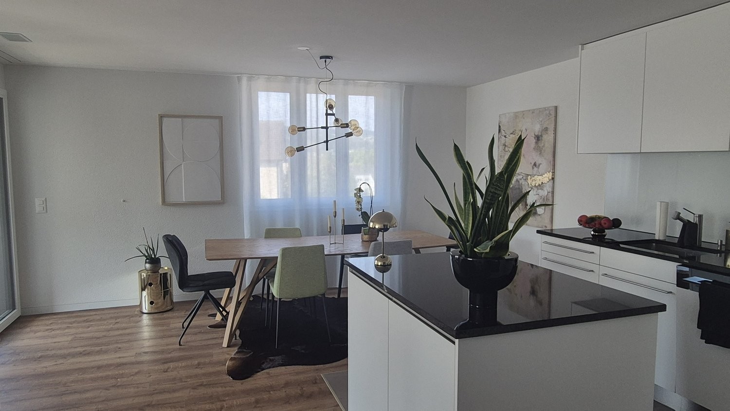 2 ½ rooms furnished flat