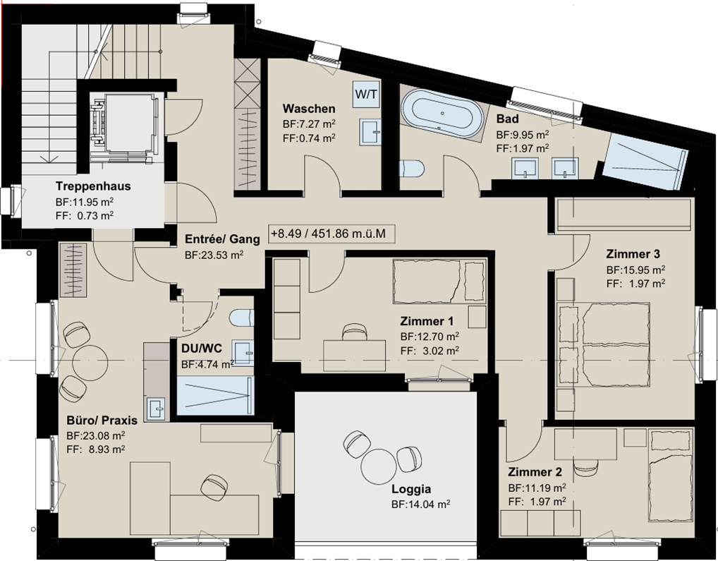 Appartement de 5 ½ pièces
