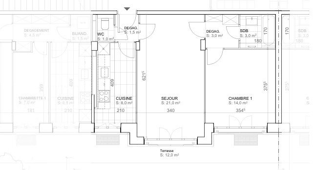 3 ½ Zimmer Wohnung, Foto 6 von 6
