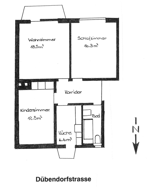 3 rooms apartment, Foto 8 von 8