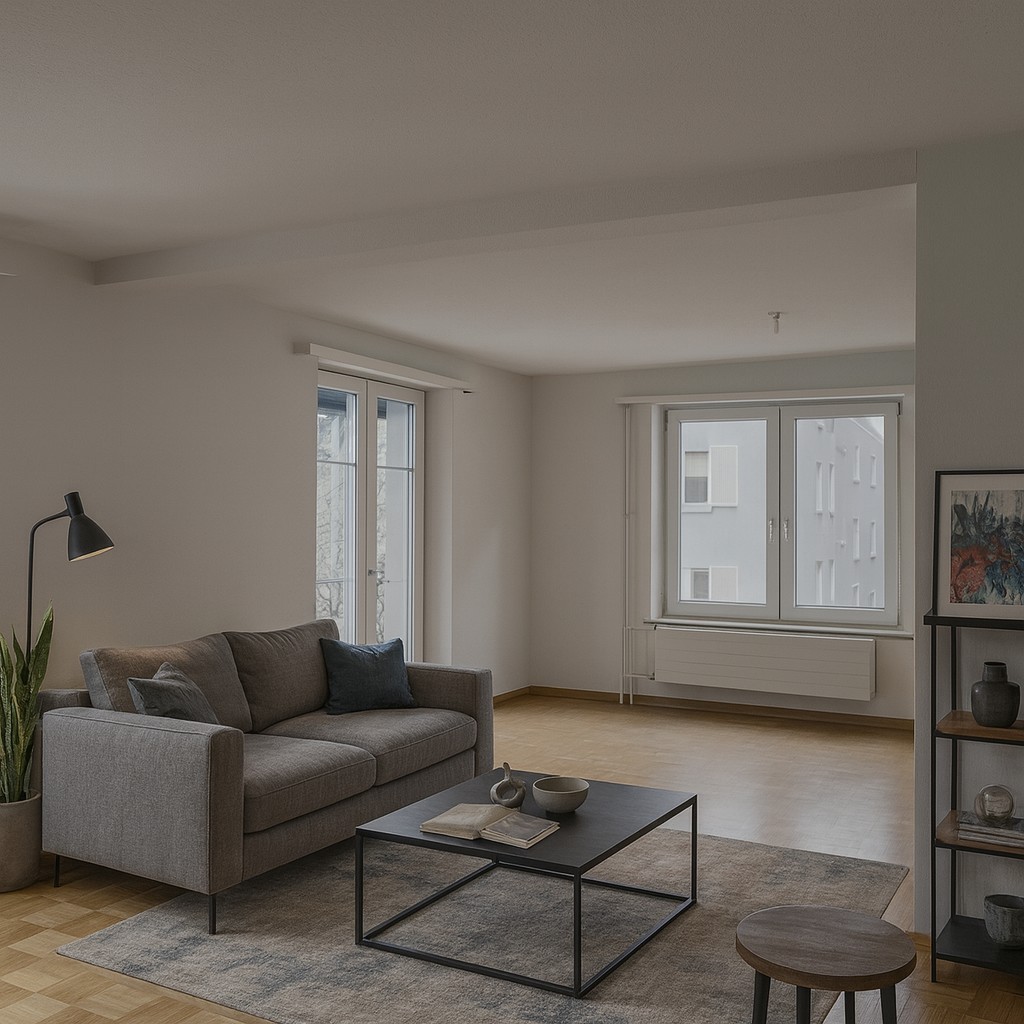 3-Zimmer-Wohnung, Foto 1 von 9