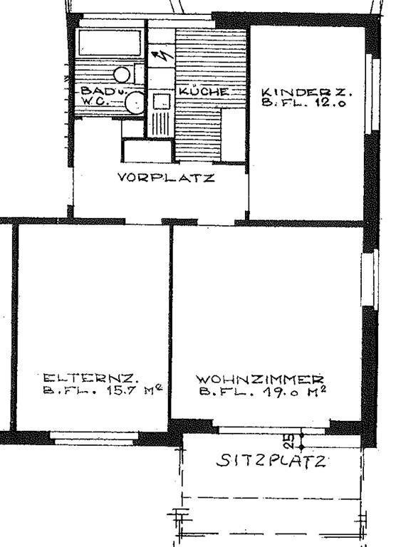 3 rooms apartment, foto 9 di 9