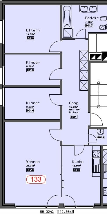 Appartement de 4 ½ pièces