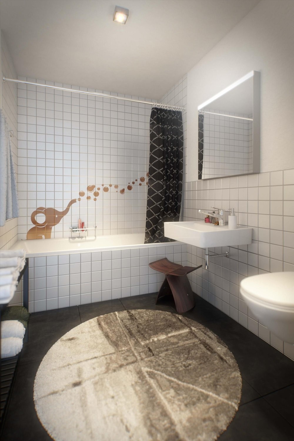 1 ½ rooms apartment
