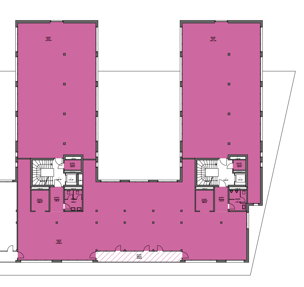827m² ufficio