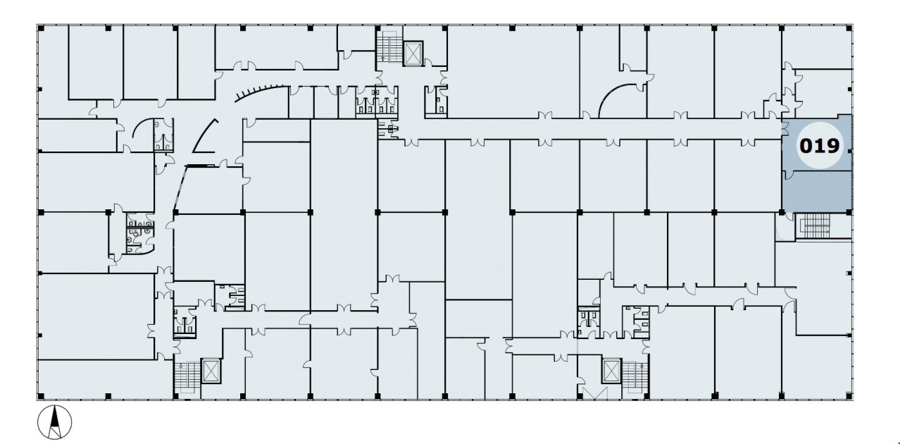 85m² office