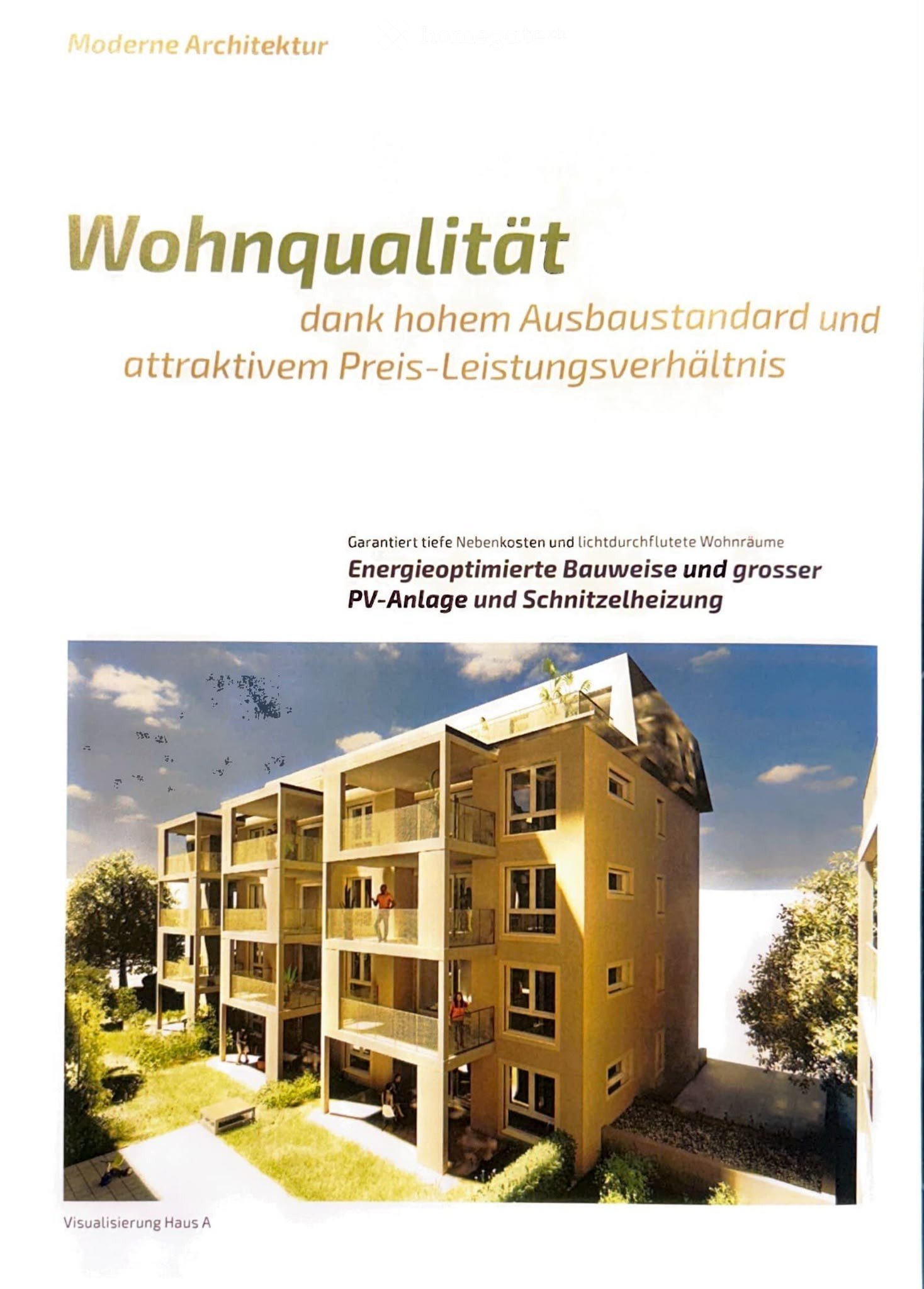 3 ½ rooms apartment