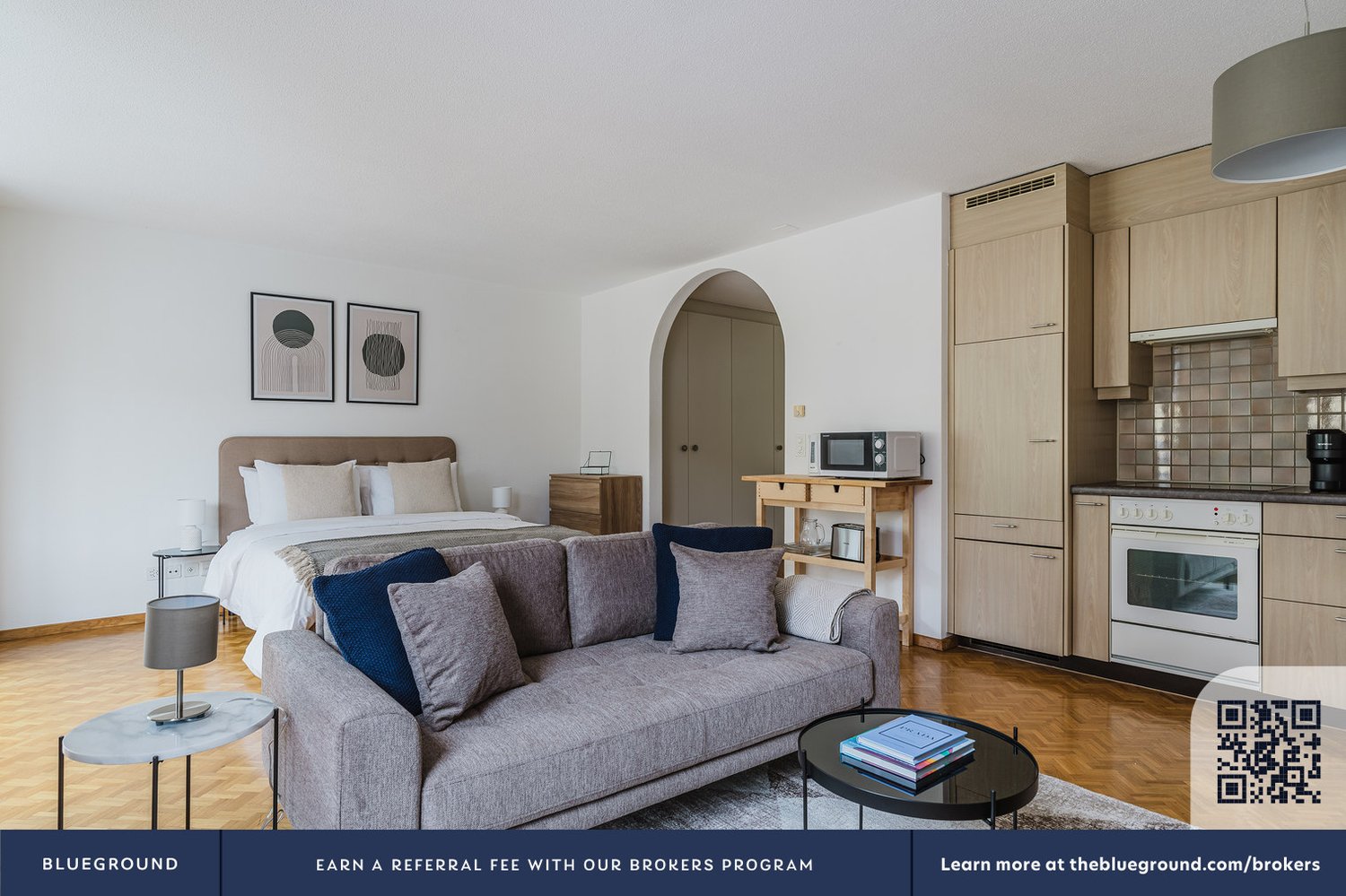 1 ½ rooms furnished flat, Foto 3 von 10