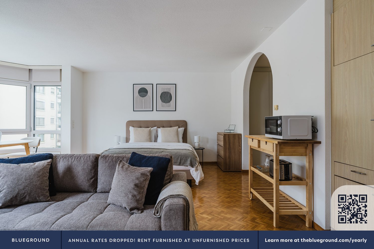 1 ½ rooms furnished flat, Foto 2 von 10