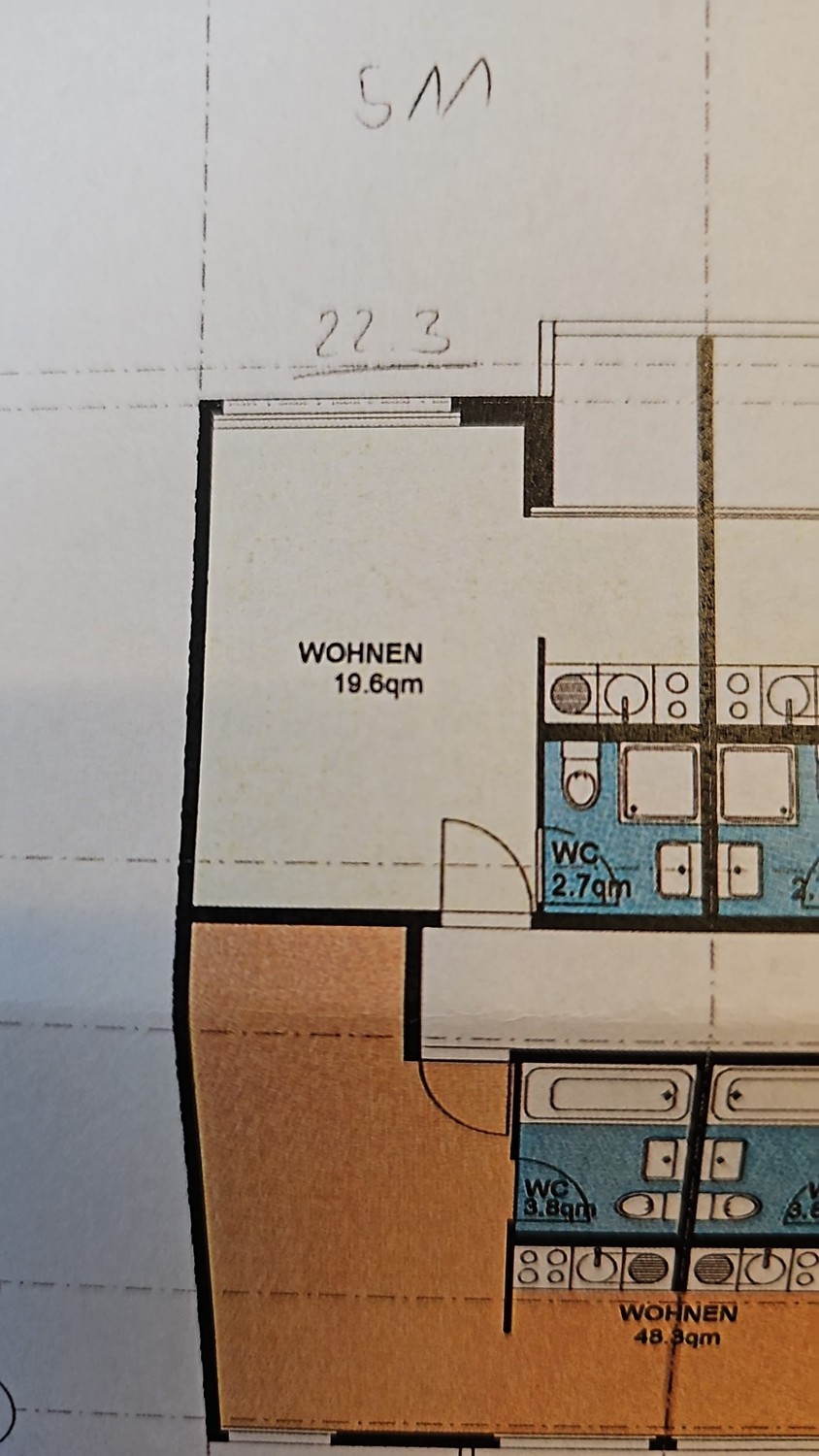 1 room apartment