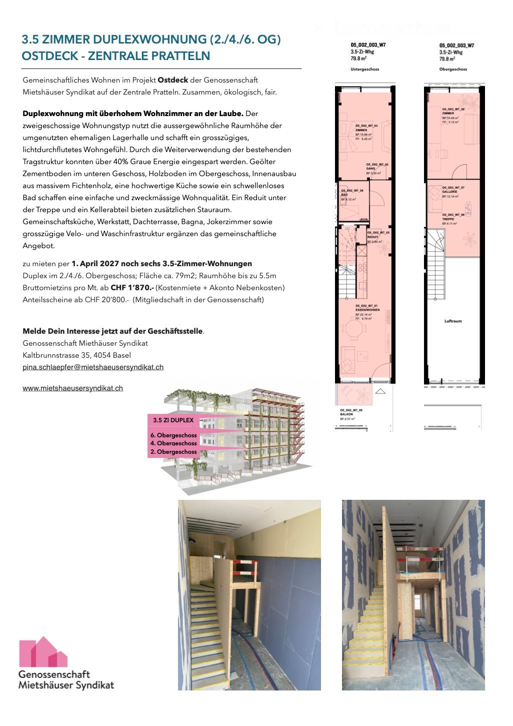 2 ½ rooms apartment