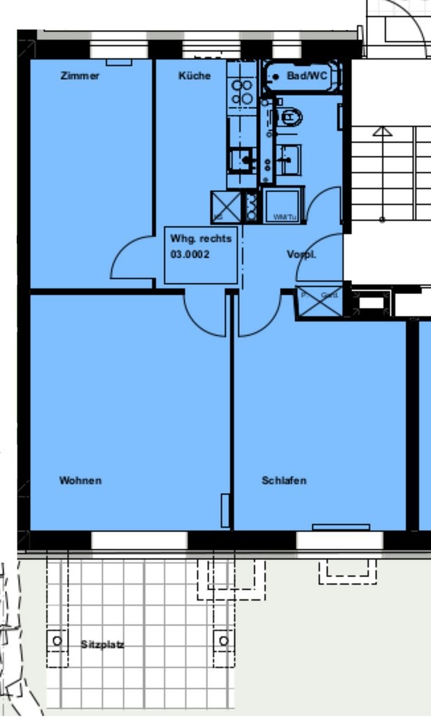 3 rooms apartment, Foto 10 von 10