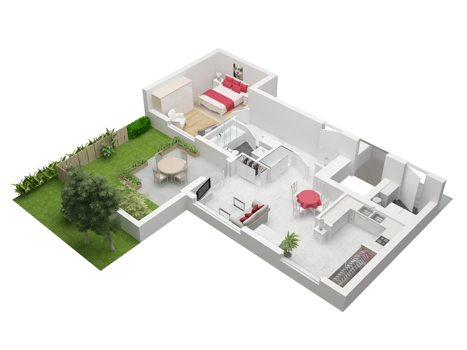 2 ½ locali appartamento arredato