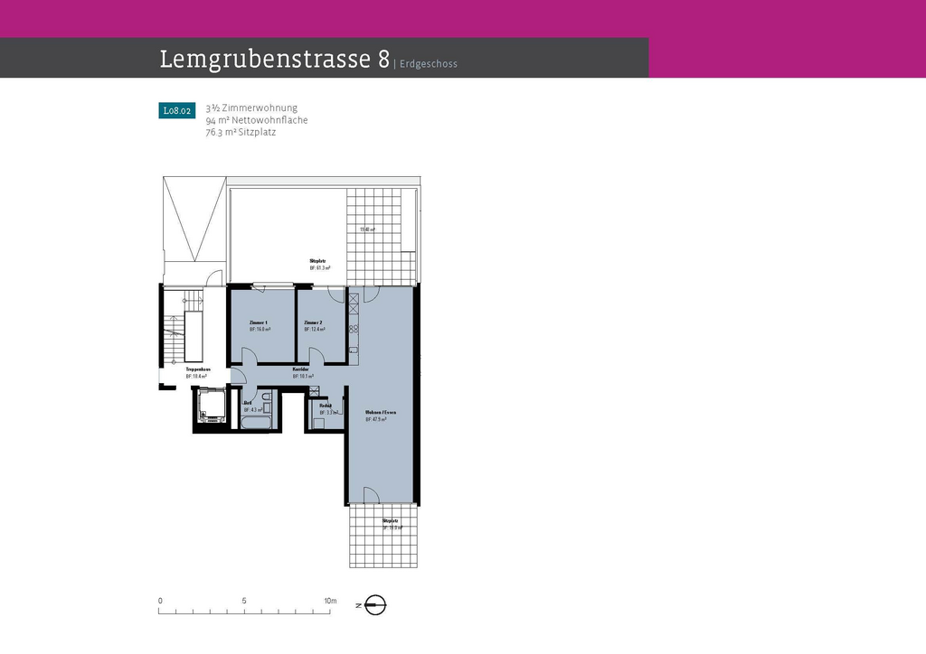 3 ½ rooms apartment, Foto 8 von 10