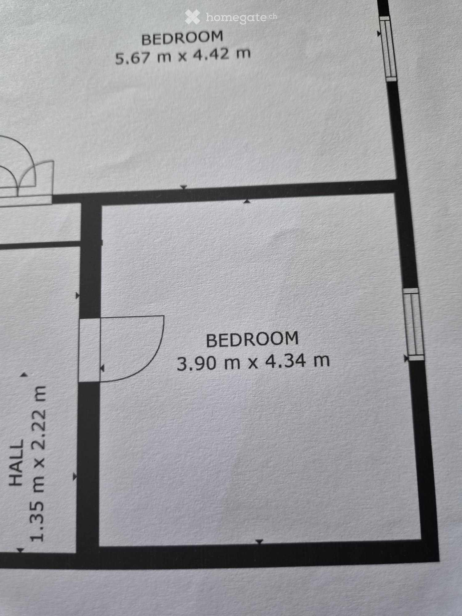 1 room single room, Foto 2 von 4
