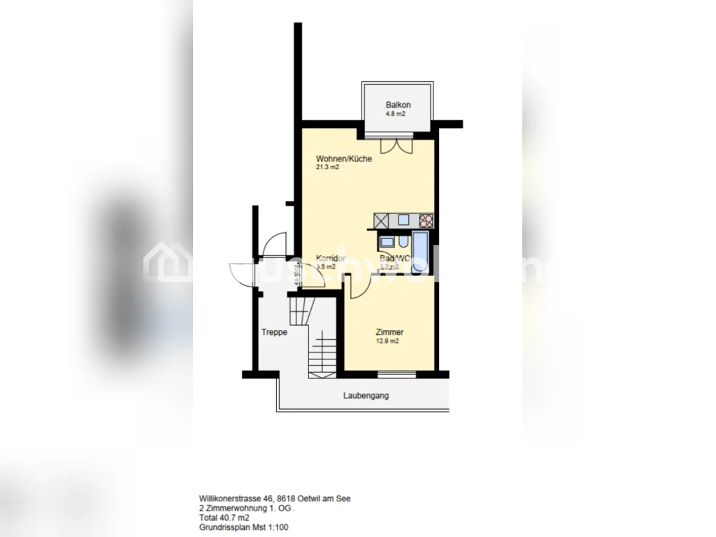 2 ½ rooms apartment