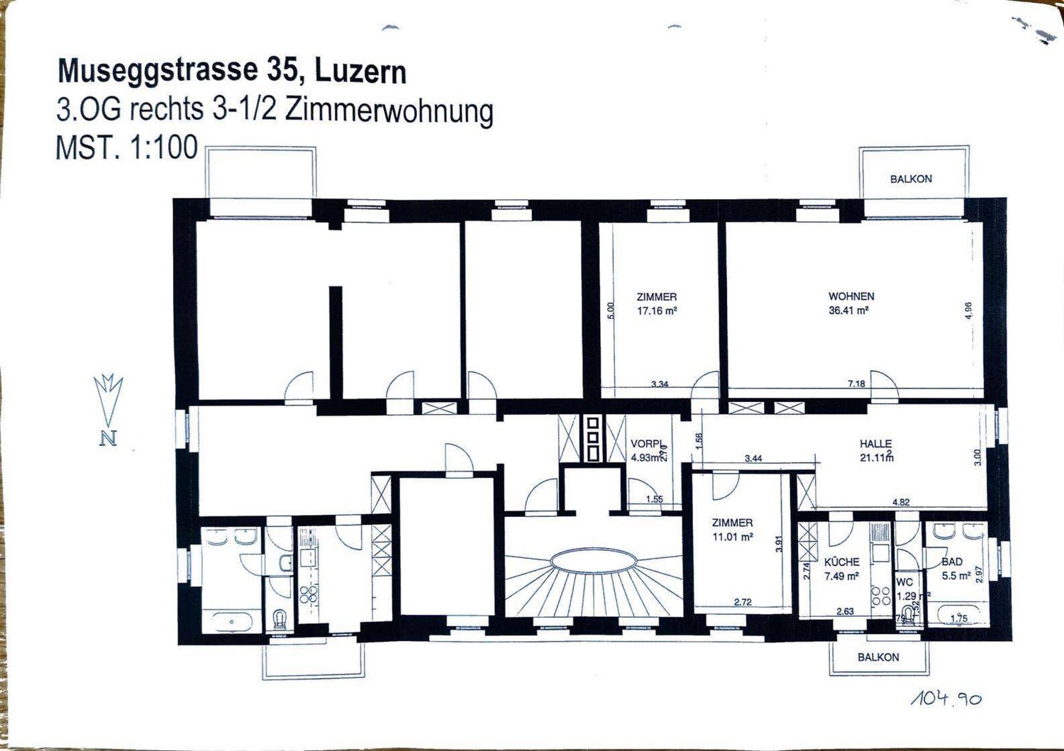 3 ½ Zimmer-Wohnung, Foto 3 von 10