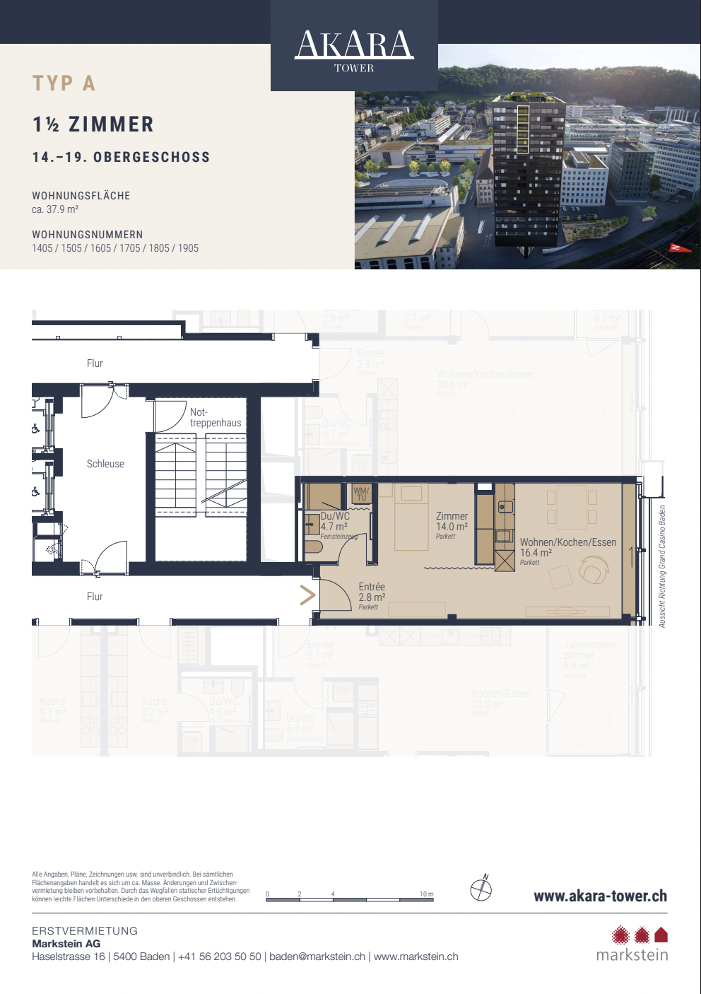 appartamento di 1 ½ locali