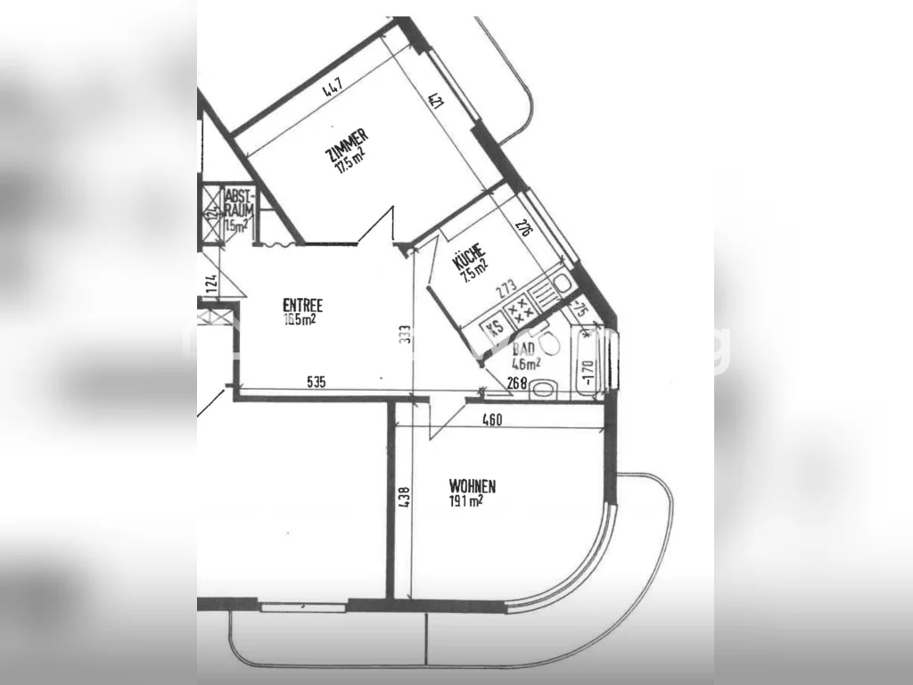 2 ½ rooms apartment
