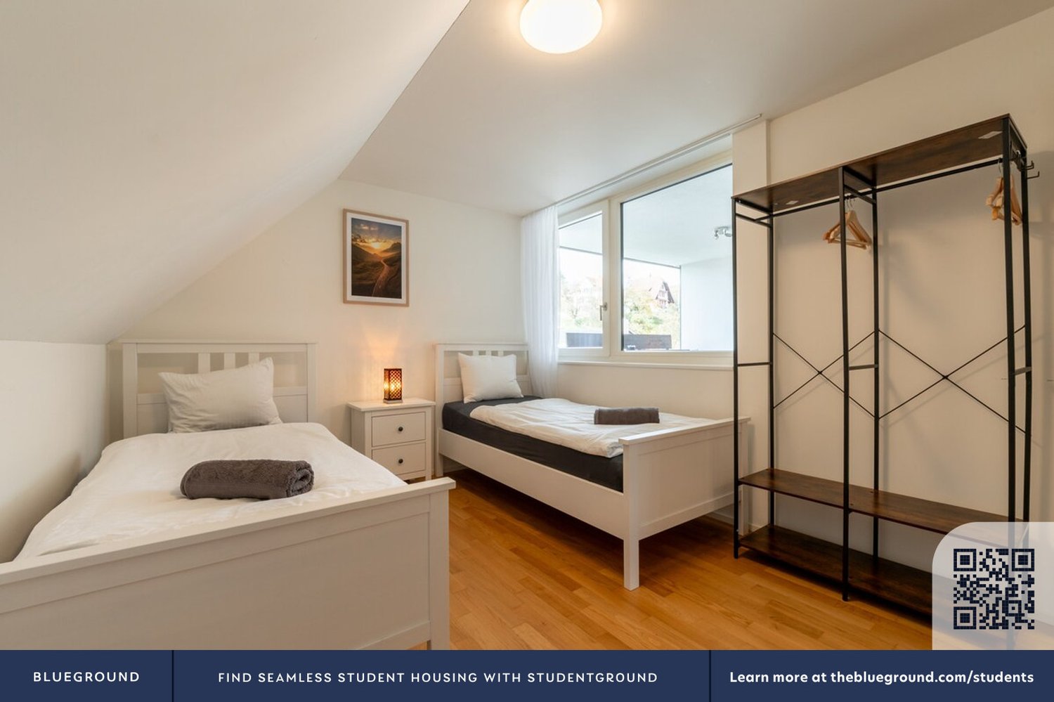 4 pièces appartement meublé