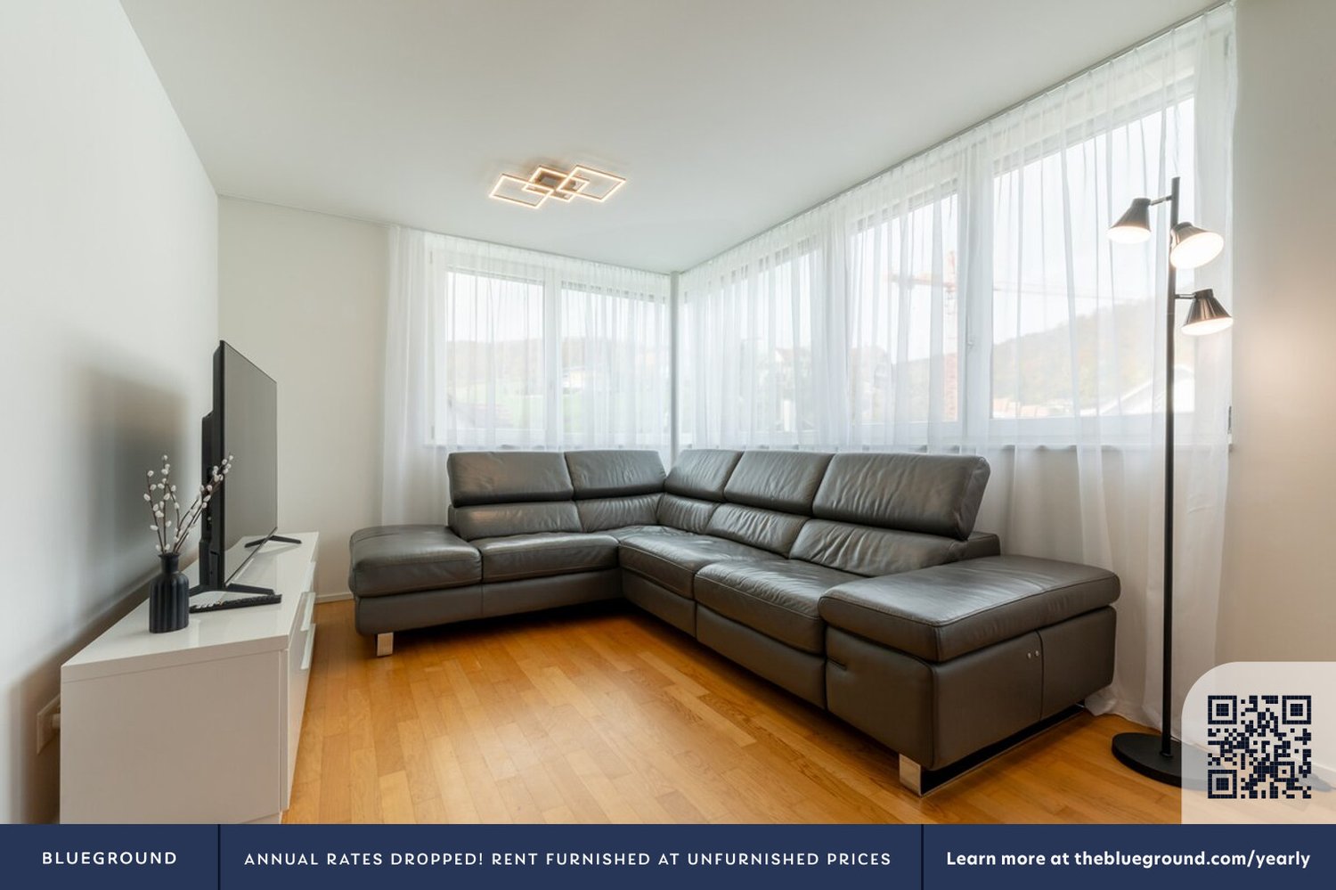 4 pièces appartement meublé