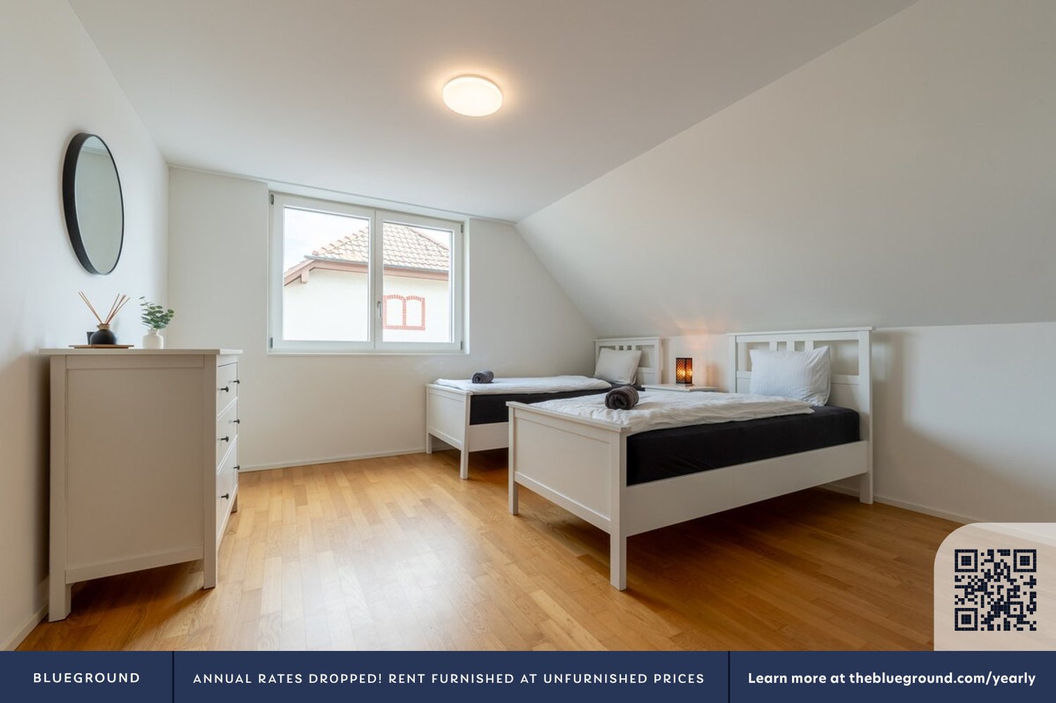 4 pièces appartement meublé