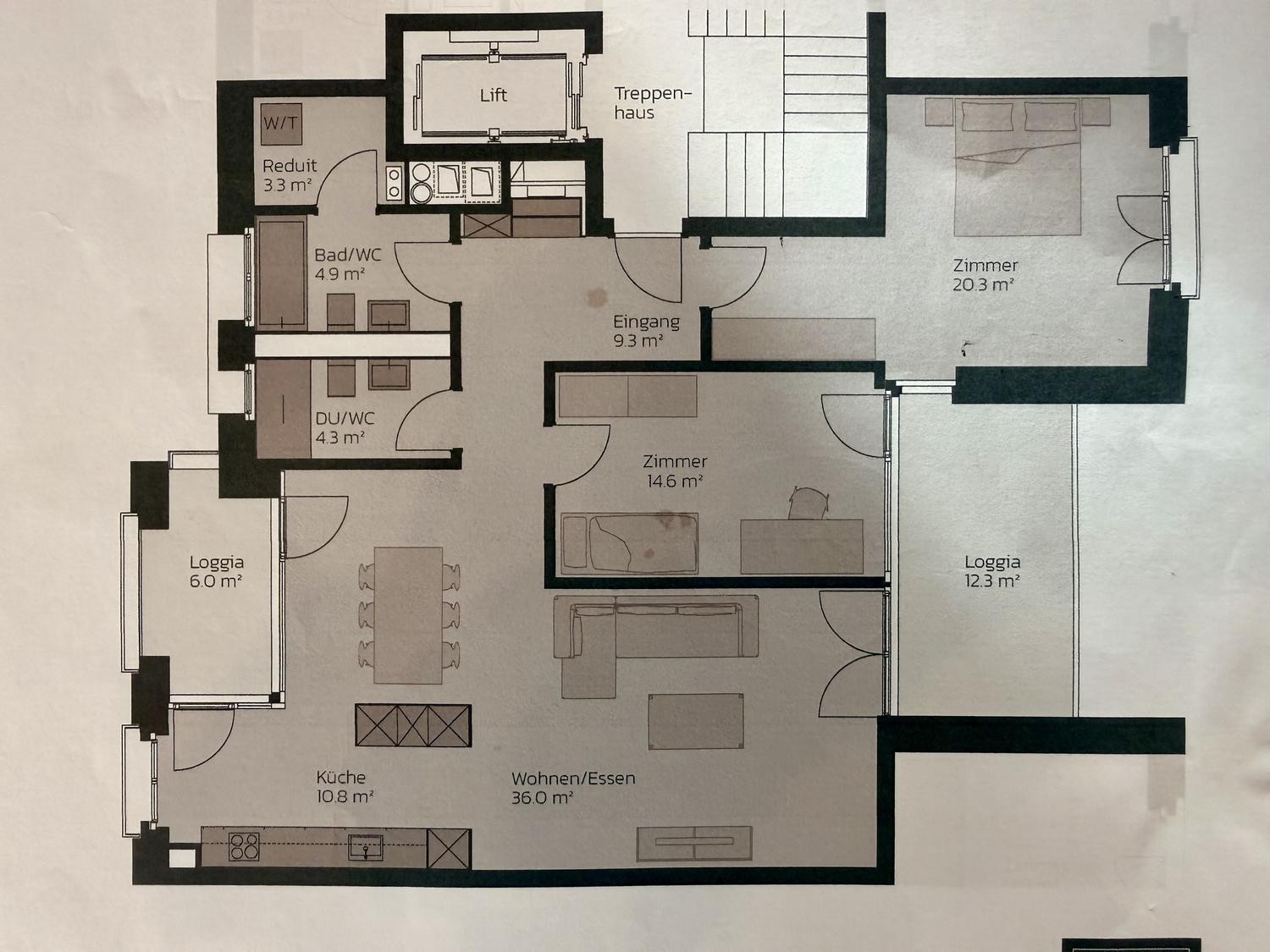 3 ½ Zimmer-Wohnung, Foto 1 von 10