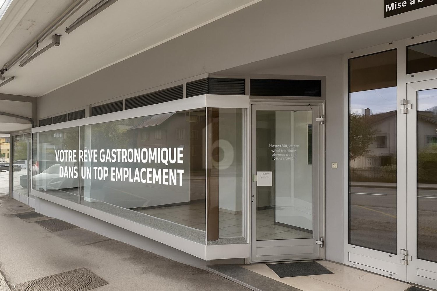130m² shop