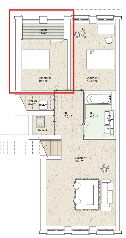 Room in a shared flat, Foto 9 von 10