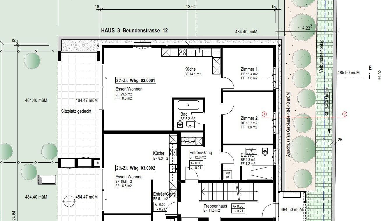 3 ½ rooms apartment, foto 6 di 6