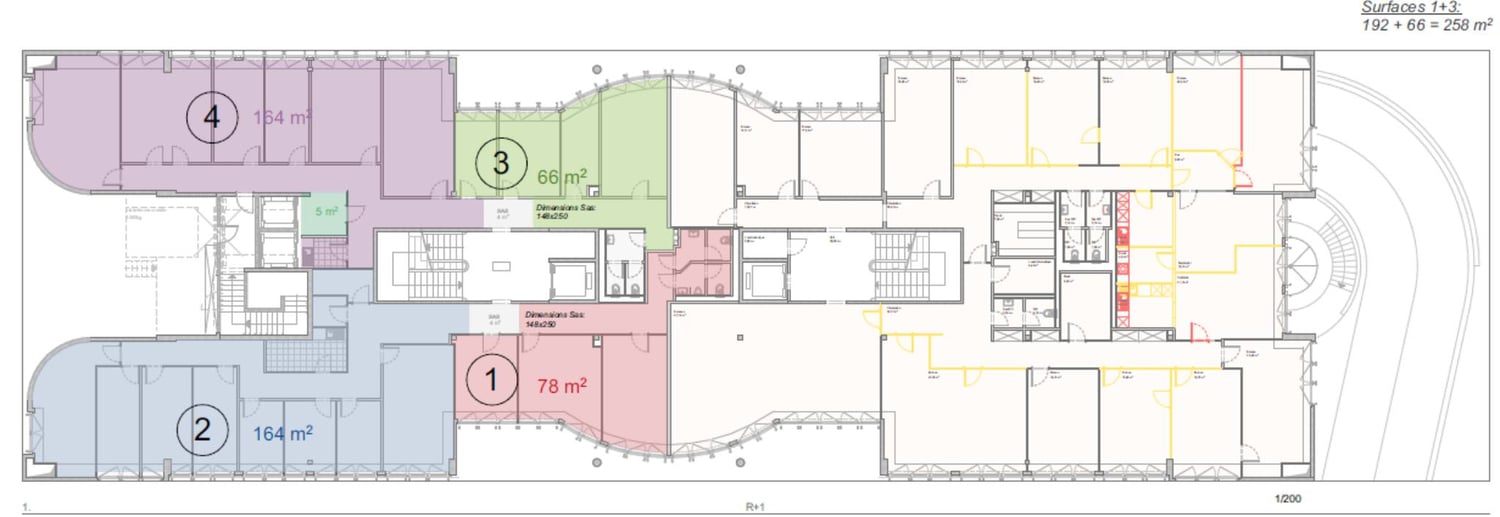 164m² Büro