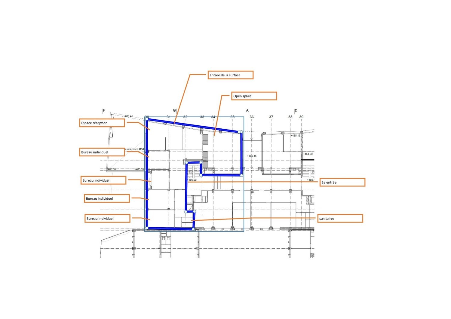 238m² Büro