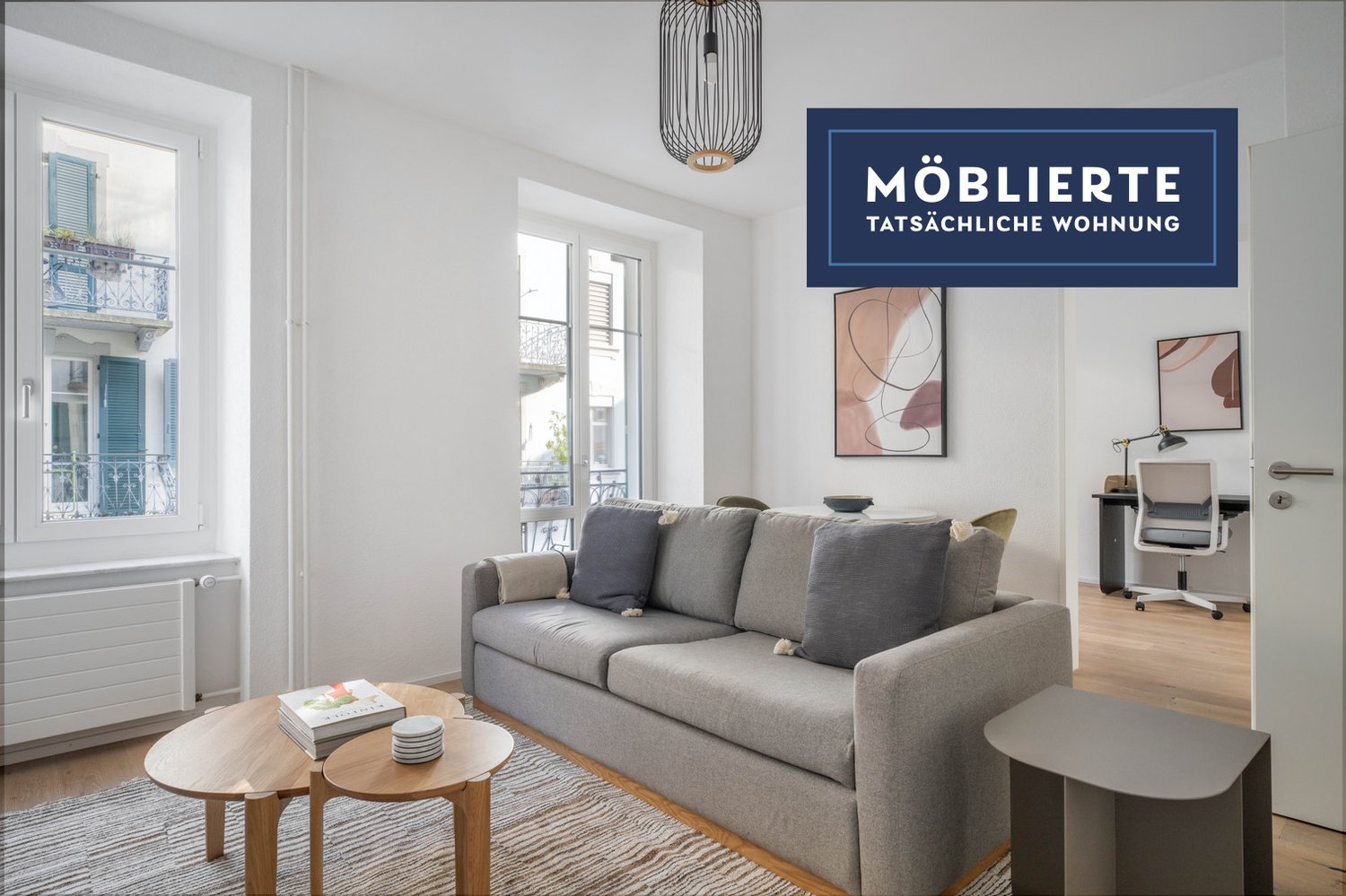 3 rooms furnished flat, Foto 1 von 10