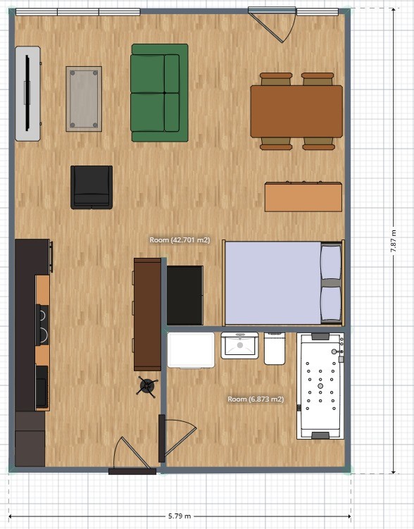 1 ½ rooms apartment, Foto 10 von 10
