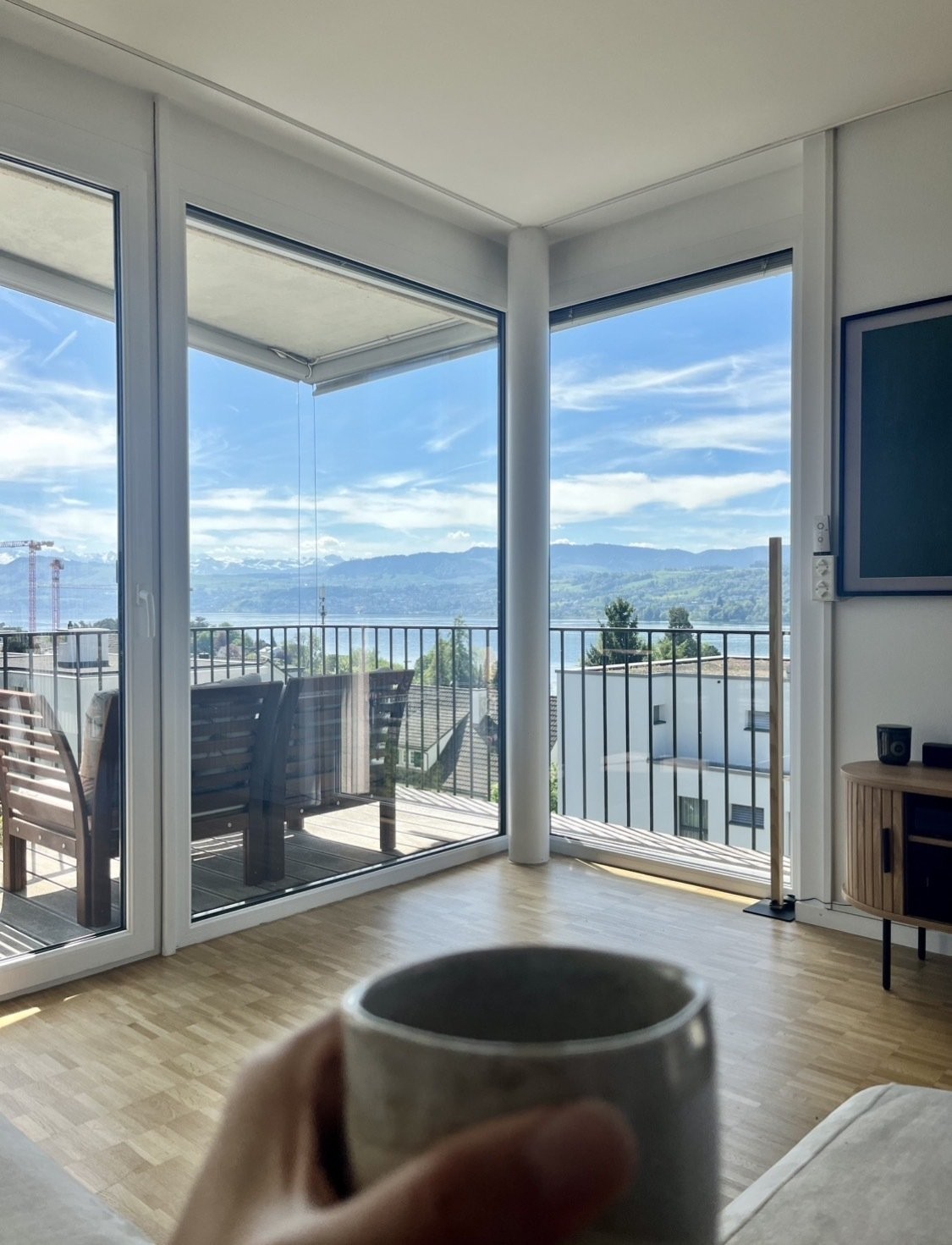 3 rooms furnished flat