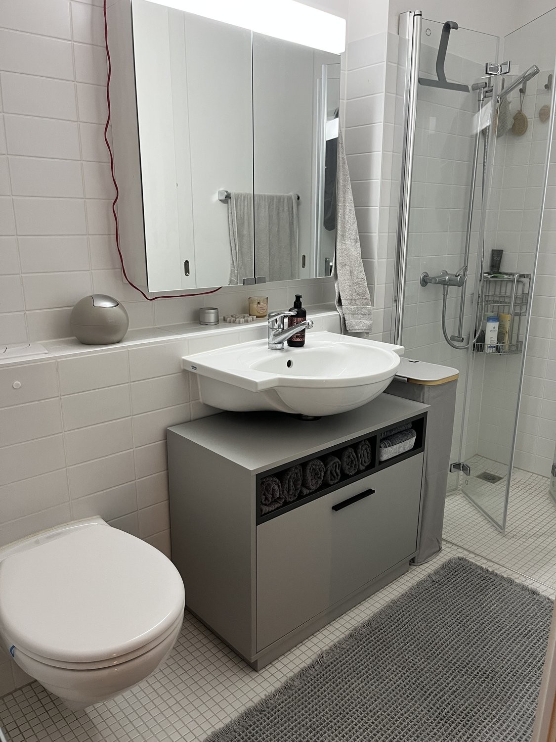 3 rooms furnished flat