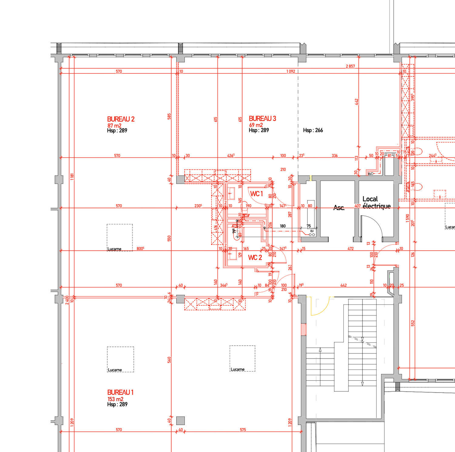 69m² office