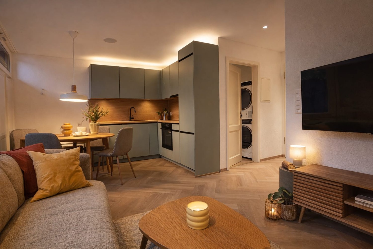 2 ½ rooms furnished flat