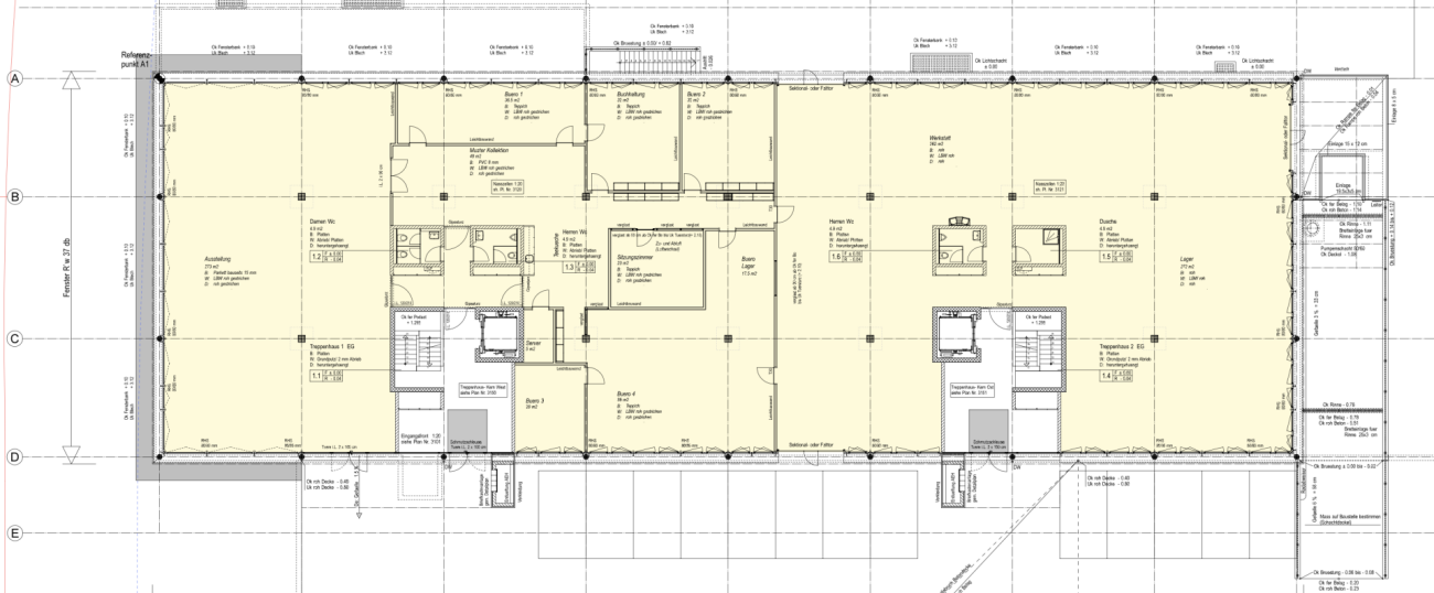 1600m² commercial