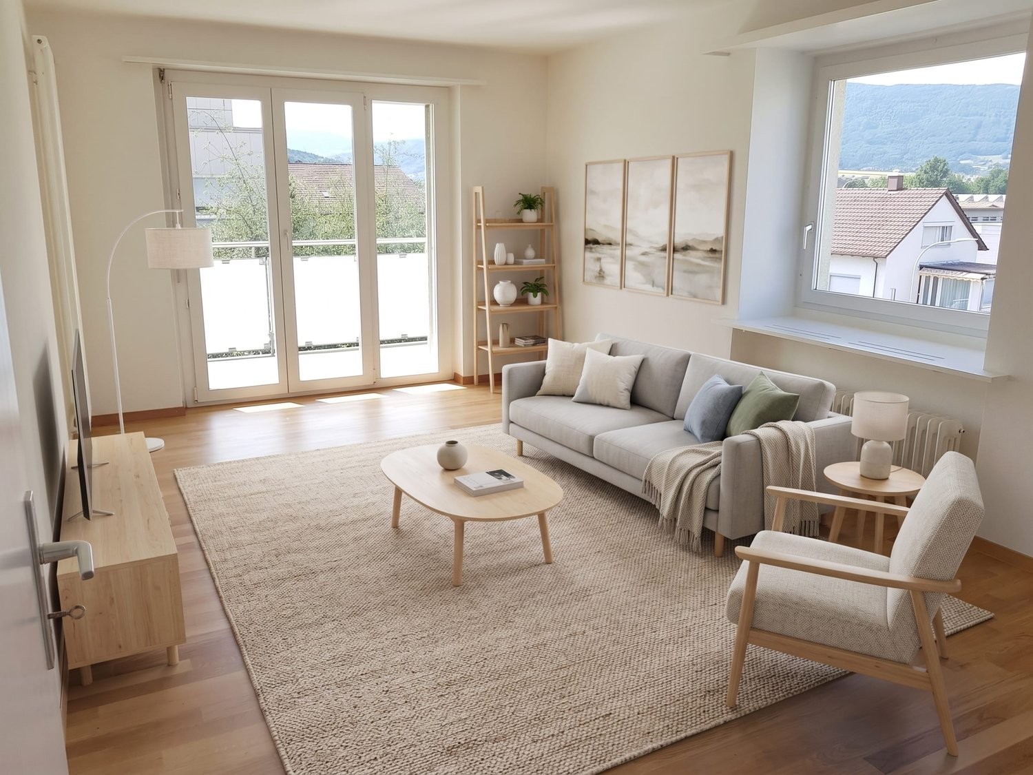 3 rooms apartment