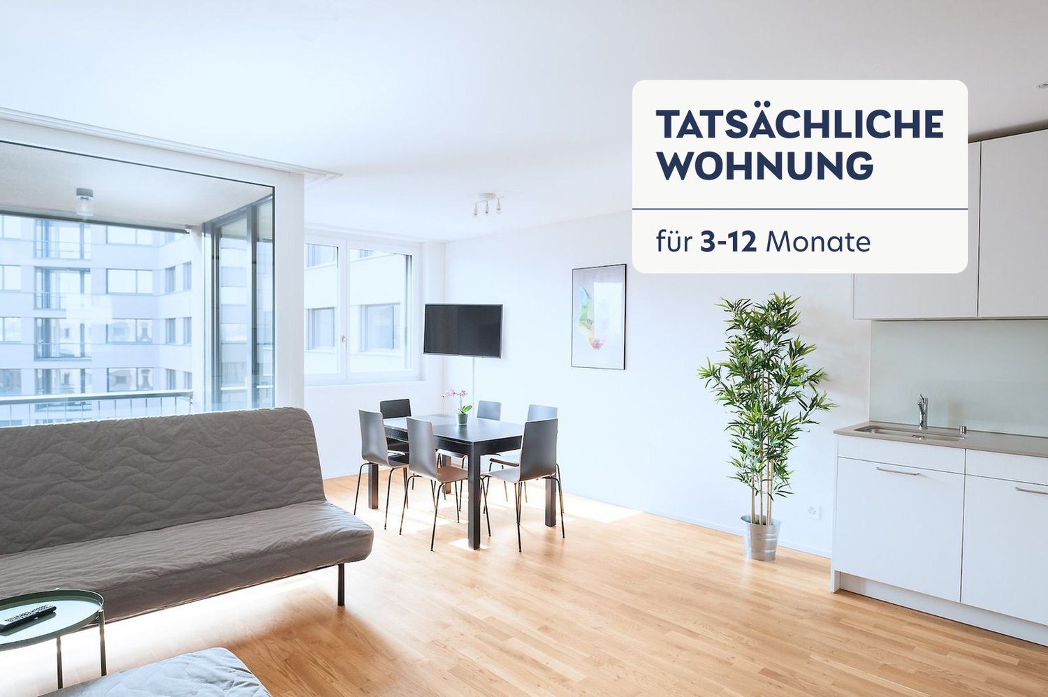 2 rooms furnished flat, Foto 2 von 10