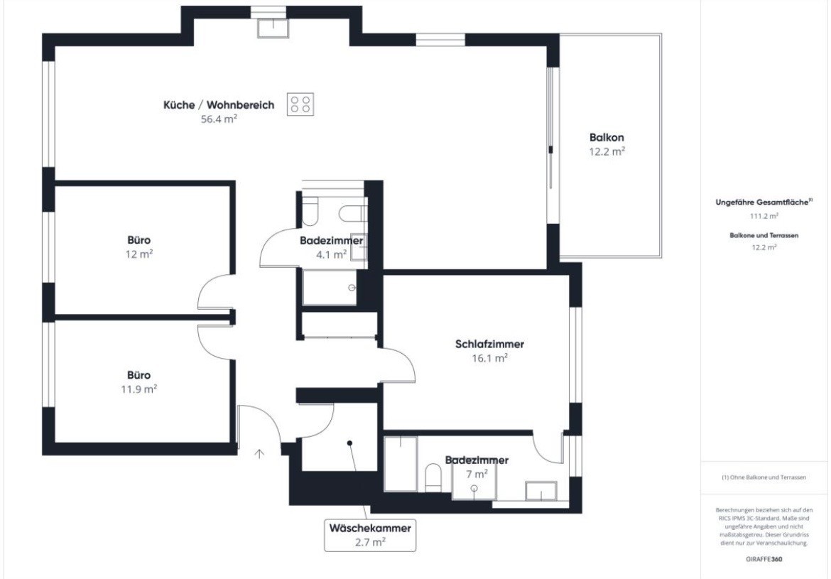 4 ½ rooms apartment, Foto 6 von 10