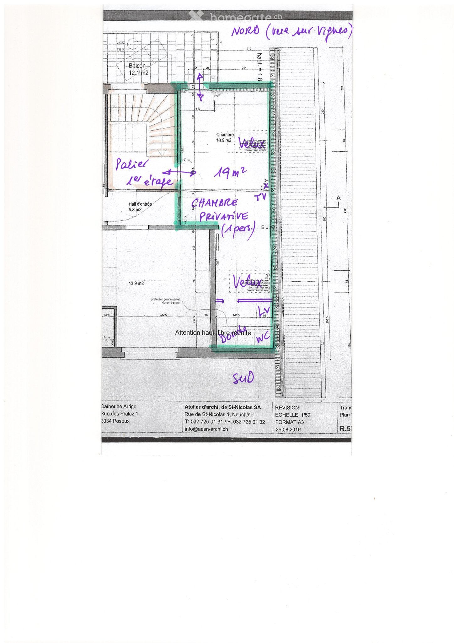 1 Zimmer Einzelzimmer, Foto 3 von 5