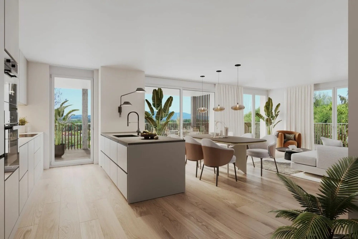Appartement de 5 ½ pièces en attique