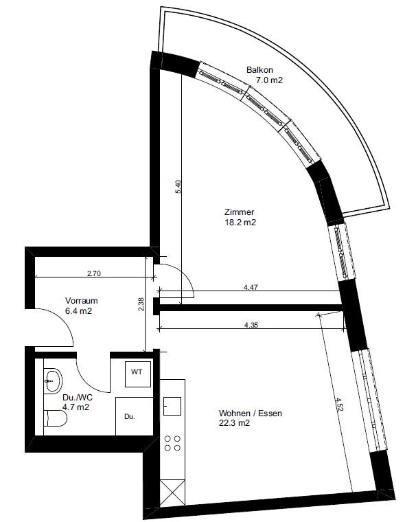 2 rooms apartment, Foto 1 von 10
